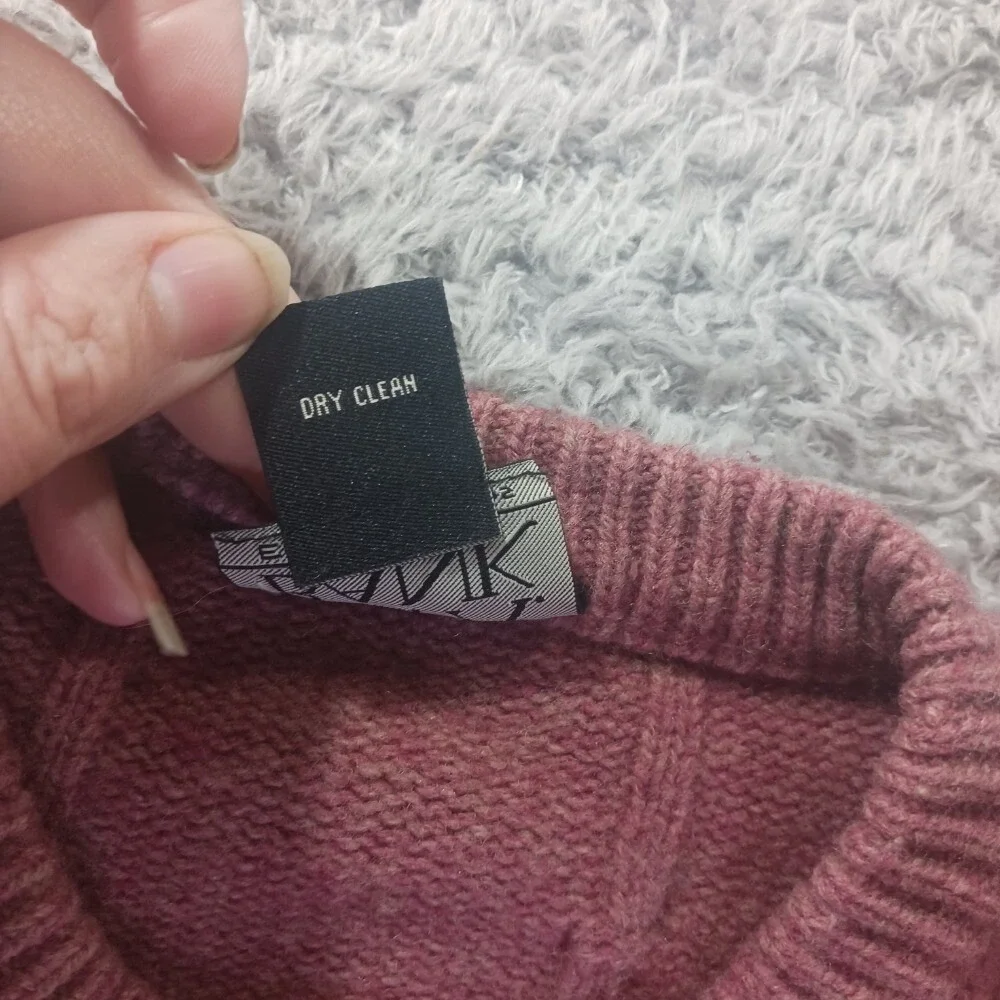 Jos. A. Bank Wool Blend Textured Knit Sweater Pullover Men's M‎ Business Casual
